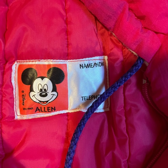 Vintage Mickey and Minnie Full Body Snow/Ski Suit | 6 years - Picture 3 of 4